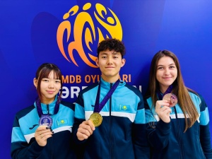 KAZAKHSTANI SHOOTER WINS BRONZE AT THE CIS GAMES
